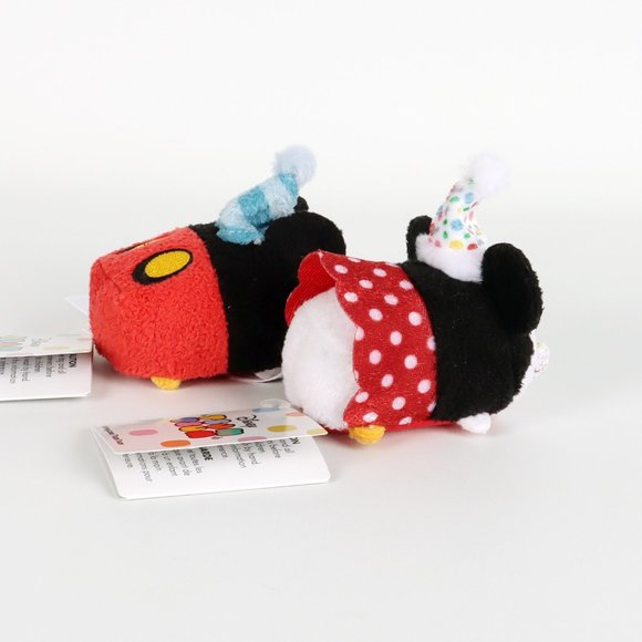 Disney Tsum Tsum Mickey Mouse & Minnie 90th Anniversary Birthday Edition Set - Picture 5 of 5